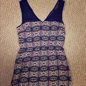 Tribal print dress